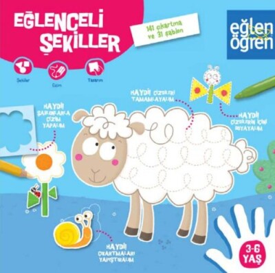 Eğlen Öğren - Eğlenceli Şekiller (3-6 Yaş) - Dstil Tasarım