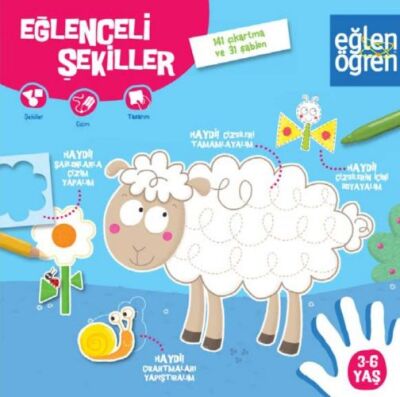 Eğlen Öğren - Eğlenceli Şekiller (3-6 Yaş) - 1