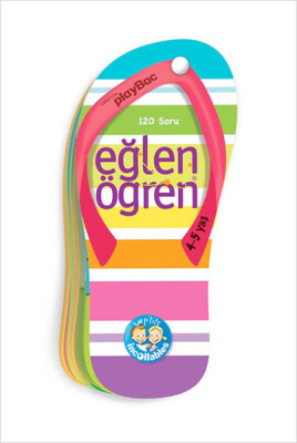 Eğlen Öğren Flip Flop 4-5 Yaş - Dstil Tasarım