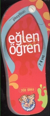 Eğlen Öğren Flip Flop 7-8 Yaş - Dstil Tasarım