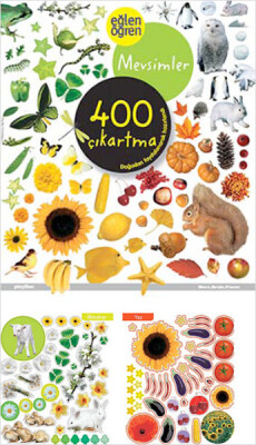 Eğlen Öğren - Mevsimler 400 Çıkartma - Dstil Tasarım