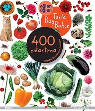 Eğlen Öğren Tarla Bağ Bahçe 400 Çıkartma - 1