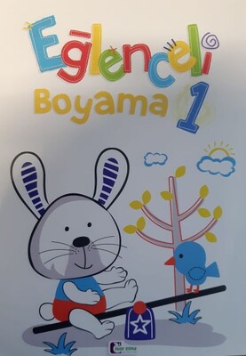 Eğlenceli Boyama 1 - Mor Elma Yayıncılık