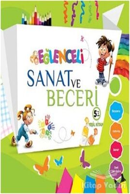 Eğlenceli Sanat ve Beceri Yeşil Kitap (5 Yaş) - 1