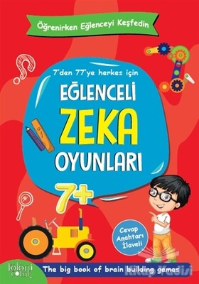 Eğlenceli Zeka Oyunları - Kırmızı Kitap - Koloni Çocuk