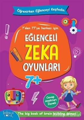 Eğlenceli Zeka Oyunları - Mor Kitap - Koloni Çocuk