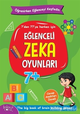 Eğlenceli Zeka Oyunları - Yeşil Kitap - Koloni Çocuk