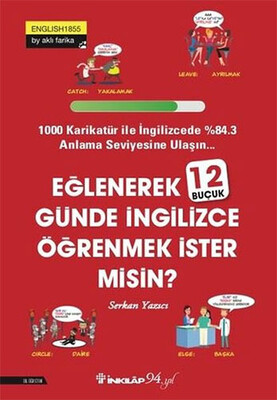 Eğlenerek 12 Buçuk Günde İngilizce Öğrenmek İster Misin? - İnkılap Kitabevi