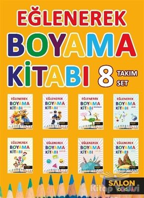 Eğlenerek Boyama Kitabı (8 Kitap Takım) - 1