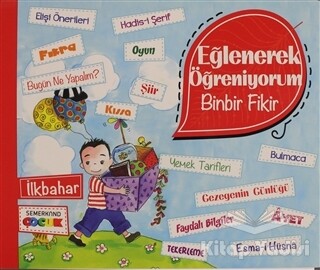 Eğlenerek Öğreniyorum - Binbir Fikir - İlkbahar - Semerkand Çocuk Yayınları