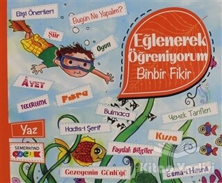 Eğlenerek Öğreniyorum - Binbir Fikir - Yaz - Semerkand Çocuk Yayınları