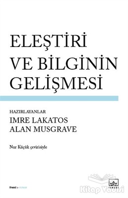 Eleştiri ve Bilginin Gelişmesi - İthaki Yayınları