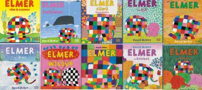Elmer Serisi (10 Çeşit-50 Kitap) - 1