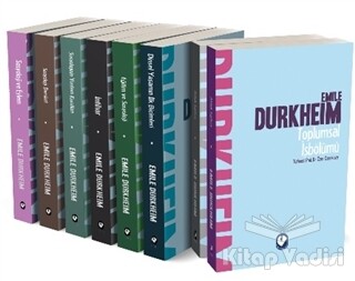 Emile Durkheim Seti (8 Kitap Takım) - Cem Yayınevi