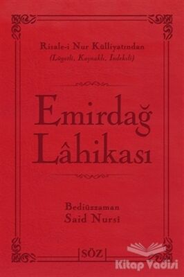 Emirdağ Lahikası (Çanta Boy) - 1