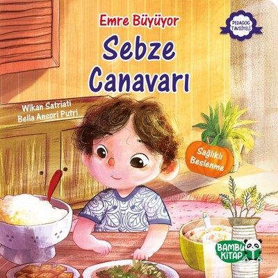 Emre Büyüyor - Sebze Canavarı - Bambu Kitap