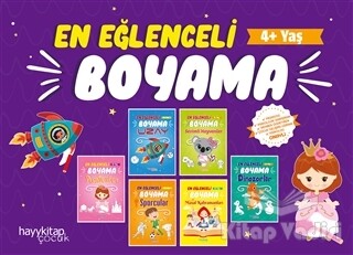 En Eğlenceli Boyama 6’lı Set - Hayy Kitap