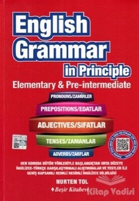 English Grammar in Principle - Elementary and Pre-intermediate - Beşir Kitabevi