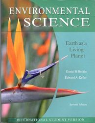 Environmental Science 7E Isv : Earth As A Living Planet - Wiley