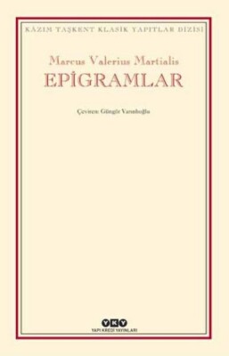 Epigramlar - Yapı Kredi Yayınları
