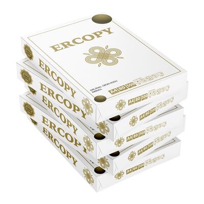 Ercopy Fotokopi Kağıdı A-4 80 Gr 500'Lü 5 Paket - 1