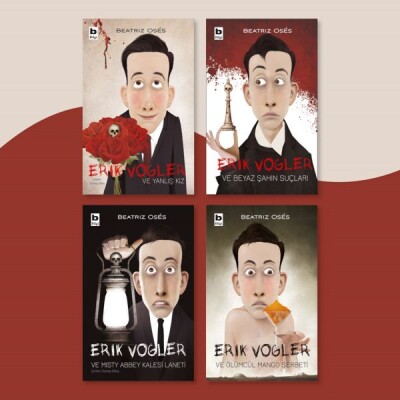 Erik Vogler Maceraları seti (4 kitap) - Bilgi Yayınevi