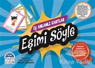 Eş Anlamlı Kartlar - Eşimi Söyle - Martı Yayınları