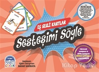 Eş Sesli Kartlar - Sesteşimi Söyle - Martı Yayınları