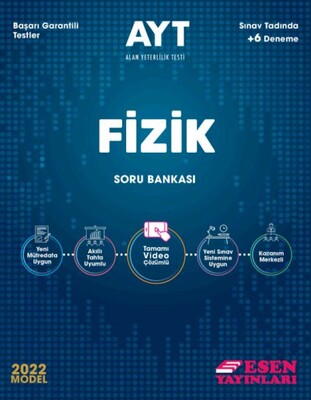 Esen AYT Fizik Soru Bankası 2022 - Esen Yayınları