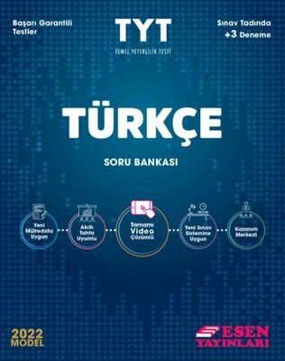 Esen TYT Türkçe Soru Bankası 2022 - 1