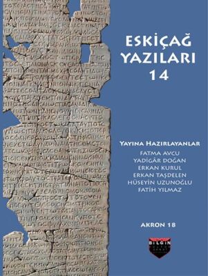 Eskiçağ Yazıları 14 - Akron 18 - 1