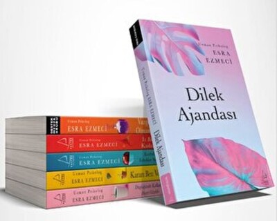 Esra Ezmeci Defter Hediyeli 5 Kitap Set Dilek Ajandası Hediyeli - Destek Yayınları