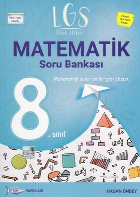 Etkin LGS 8. Sınıf Matematik Soru Bankası - Etkin Yayınları