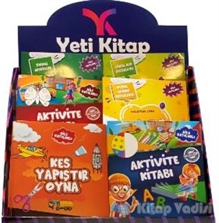 Etkinlik Kitapları Standı (120 Kitap - 10 Çeşit) - Yeti Kitap