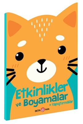 Etkinlikler ve Boyamalar + Yapıştırmalar (Kedicik) - 1