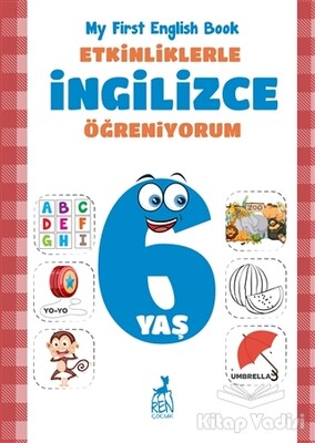 Etkinliklerle İngilizce Öğreniyorum 6 Yaş - Ren Kitap