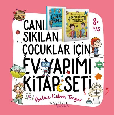 Ev Yapımı 2’li Kitap Seti - Canı Sıkılan Çocuklar İçin - Hayy Kitap