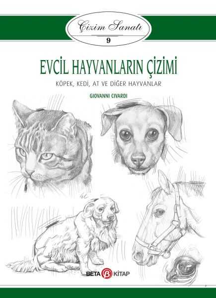 Beta Kitap - Evcil Hayvanların Çizimi - Çizim Sanatı 9
