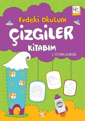 Evdeki Okulum Çizgiler Kitabım 4 Yaş - Kukla Yayınları