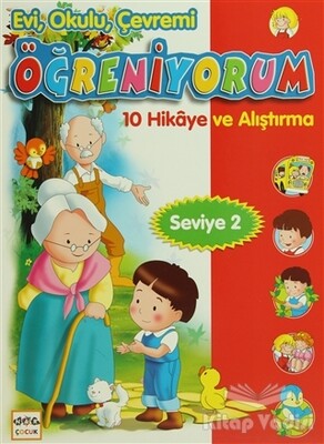 Evi, Okulu, Çevremi Öğreniyorum Seviye 2 - Nar Yayınları