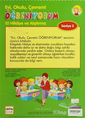 Evi, Okulu, Çevremi Öğreniyorum Seviye 3 - Nar Yayınları