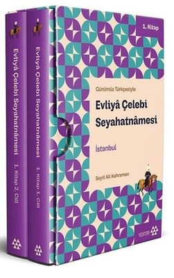 Evliyâ Çelebi Seyahatnâmesi İstanbul 1. Kitap (2 Cilt Kutulu) - Yeditepe Yayınevi