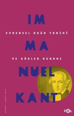 Evrensel Doğa Tarihi ve Gökler Kuramı - Fol Kitap