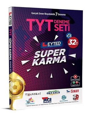 Eyted TYT Süper Karma 7 li Deneme Seti - Eyted Yayınları
