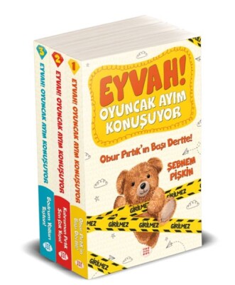 Eyvah! Oyuncak Ayım Konuşuyor Set (3 Kitap Takım) - Dokuz Yayınları