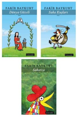 Fakir Baykurt Çocuk Kitapları Seti - 3 Kitap Takım - Literatür Yayınları