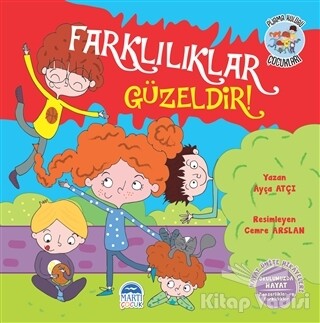 Farklılıklar Güzeldir - Pijama Kulübü Çocukları - Martı Yayınları