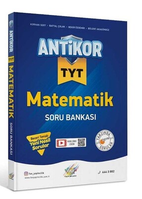 FDD TYT Antikor Matematik Soru Bankası (Yeni) - Fdd Yayınları