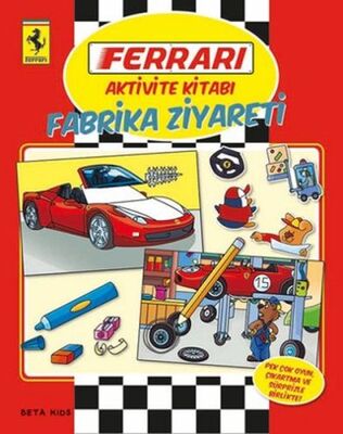 Ferrari Aktivite Kitabı - Fabrika Ziyareti - 1