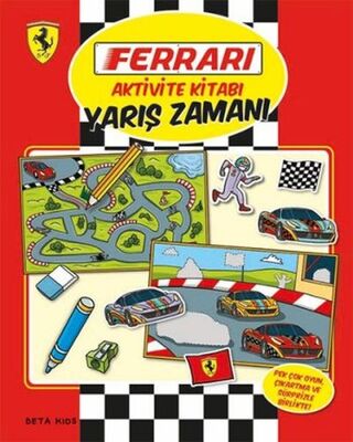 Ferrari Aktivite Kitabı - Yarış Zamanı - 1